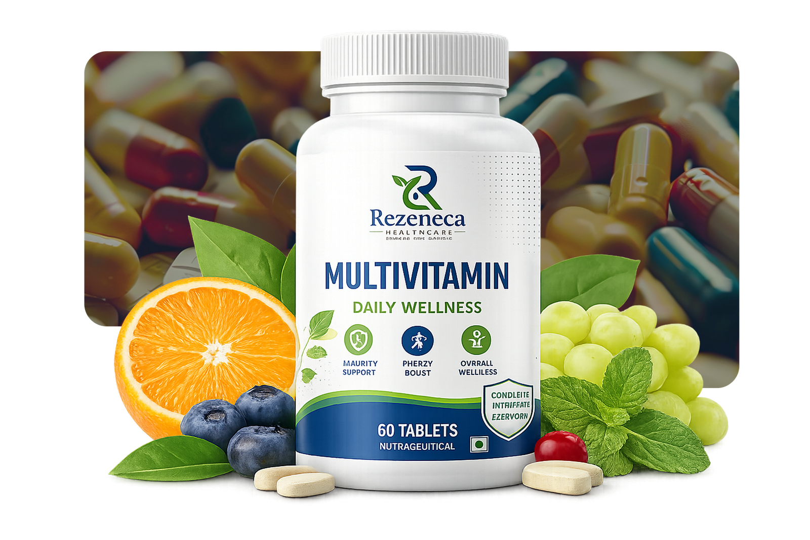 Supplements and fresh fruits